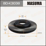 ���� ��������� �������� Masuma BD-K3038 BDK3038 ����