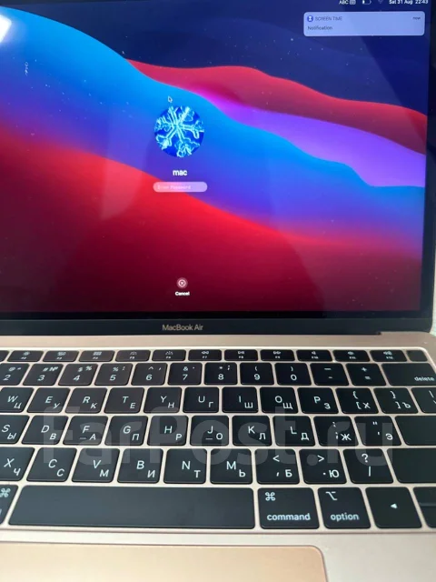 Apple MacBook Air 13 2019. 13.3", ��� 8 ��, ���� 256���, WiFi: 1, Bluetooth: 1 ����