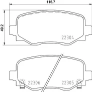 �������� ��������� ��� p23177 Brembo P23177 ����