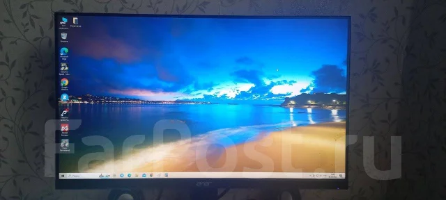 Acer. 23.8", ���������� �� (LCD, LED, QLED) ����