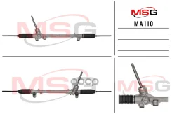 ������� ����� ��� ��� ����� Mazda CX-5 I 2011-2017 MSG ���. MA110 MA110 ����