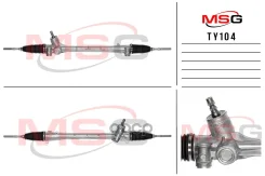 ������� ����� ��� ��� ����� Scion XB 2007-2015, Toyota Auris 2006-2012, Toyota Corolla 2006- MSG ���. TY104 TY104 ����