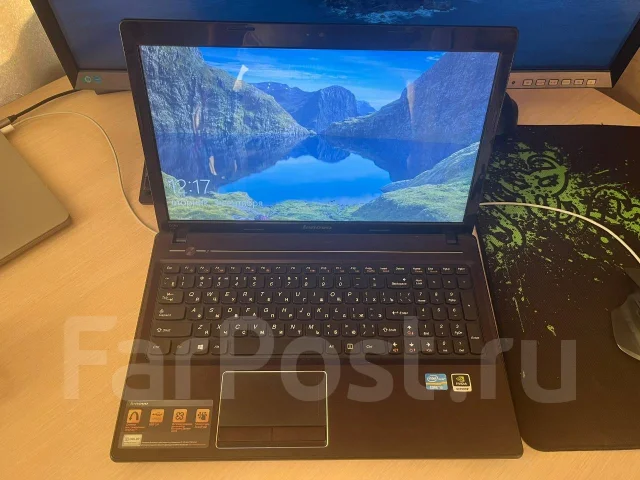 Lenovo G580. 15.6", 2,4����, ��� 4 ��, ���� 120���, WiFi: 1, Bluetooth: 1, ����������� �� 3��. ����