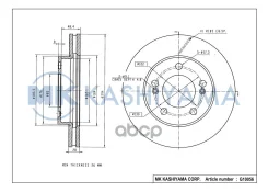 ���� ���������, �������� DF6205 (294�28) 5 ��� MK Kashiyama G10056 G10056 ����