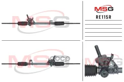 ������� ����� ��� ��� ��������������� Renault Clio II / Symbol 1998-2008, Renault Kangoo 1997-2008 MSG rebuilding ���. RE115R RE115R ����