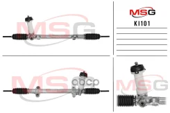 ������� ����� ��� ��� ����� Hyundai i30 2007-2012, KIA CEED 2007-2012, KIA Cerato 2008- MSG ���. KI101 KI101 ����