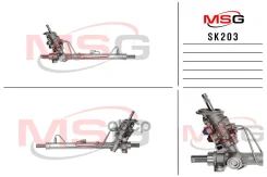 ������� ����� � ��� ����� Audi A2, Seat Cordoba / Ibiza, Skoda Fabia / Roomster, VW Fox / Polo MSG ���. SK203 SK203 ����