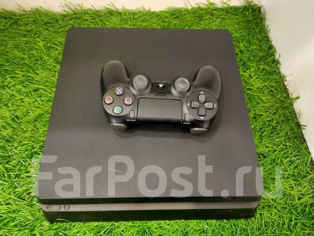 Приставка Sony PlayStation 4 Slim (Отличное сост/1TB) На гарантии, б/у ...