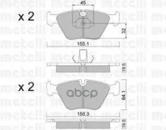 ������. ������. ������� BMW 3 E46 2000-, X3 2004- F Metelli ���. 2202073 �-� 2202073 ����