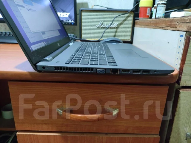 HP 250 G6. 15.6", 2,3����, ��� 8 ��, ���� 128���, WiFi: 1, Bluetooth: 1, ����������� �� 2��. ����