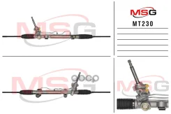 ������� ����� � ��� ����� Mitsubishi Galant VII 2004- MSG ���. MT230 MT230 ����