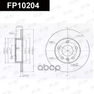 ���� ��������� OPEL Meriva B MPV (S10) FAP ���. FP10204 FP10204 ����
