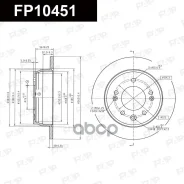 ���� ��������� KIA Sportage III (SL) FAP ���. FP10451 FP10451 ����