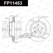���� ��������� Mercedes-BENZ E-Class (W212) FAP ���. FP11453 FP11453 ����
