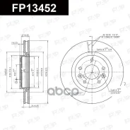 ���� ��������� OPEL Vectra A Hatchback (J89) FAP ���. FP13452 FP13452 ����