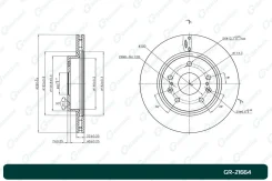 ���� ��������� ������������� G-brake GR-21664 Gbrake GR21664 GR21664 ����