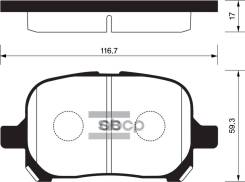 ������� ��������� ��������, �������� Sangsin Brake SP1226 SP1226 ����