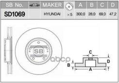    (30028) 5  Sangsin Brake SD1069 SD1069 