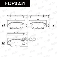 ������� �������� ������! KIA Soul 1.6i/CRDi 09, Hyundai Solaris 10-16 FDP0231_FP1 FAP ���. FDP0231 FDP0231 FDP0231 ����