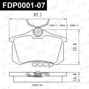 ������� ��������� �������� ������ AUDI A1 (8X1, 8XK) FAP ���. FDP0001-07 FDP000107 ����