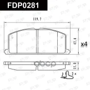 ������� ��������� �������� �������� Lancia Dedra SW (835) FAP ���. FDP0281 FDP0281 ����