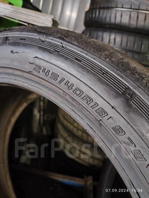 Dunlop Direzza B02. ������, 2017 ���, �/�, ����� 50 % ����