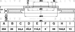   ! Chrysler Sebring/Caliber, Jeep Compass/Patriot 1.8-2.4CRD 06 BS0328 BS0328 
