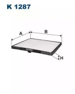 ������ �������� filtron k1287 [K1287] K1287 ����