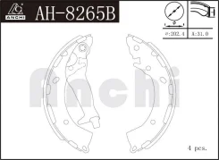 ��������� ������� ���������� hyundai getz 02-, solaris 11- Anchi AH8265B AH8265B ����