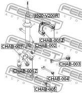 ����������� ������ ���������� ���� Febest CHAB004 CHAB004 ����