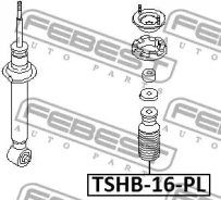������� ������������ � ���������� ������������� pvc d16 Febest TSHB16PL TSHB16PL ����