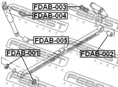    Febest FDAB004 FDAB004 