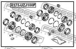 ����������� �������� ���������� ��������� (�� ��� �������) Febest 0175UZJ100F 0175UZJ100F ����