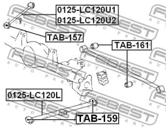 ���� ������� ������� ����� ����� Febest 0125LC120U2 0125LC120U2 ����
