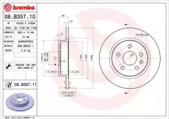 ���� ��������� ������ buick (sgm) encore (sj2) 07 / 12- / buick (sgm) encore (sm3) 07 / 19- / buick (s Brembo 08B35710 08B35710 ����