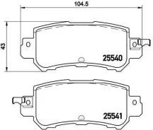 ������� ��������� �������� ������ mazda (changan) cx-5 (ke) 11 / 11-09 / 17 / mazda 2 hatchback (dl, dj) [P49047] P49047 ����