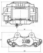 ������� ����. toyota land cruiser 80 (89-) / hilux (89-) �����. ����. d=43�� (cf 002434) Trialli CF002434 CF002434 ����