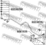 ���� ������������� ������ ����� Febest 022360YRL 022360YRL ����