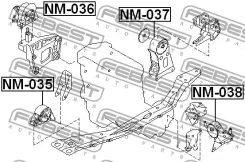 ������� ��������� ������ Febest NM036 NM036 ����