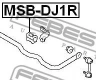 ������ ������� ������������� d19 Febest Msbdj1R MSBDJ1R ����