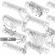 ���������� ����� ��� Febest 1090J300 1090J300 ����
