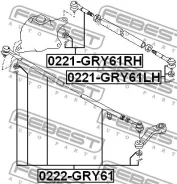 ���������� ������� ������ Febest 0221GRY61RH 0221GRY61RH ����