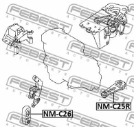 ������� ��������� ������ Febest NMC25R NMC25R ����