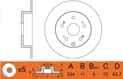���� ��������� ������ acura mdx (yd2) zdx - honda odyssey (rl5) pilot NIBK RN1411 RN1411 ����