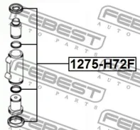 ����������� �������� ���������� ��������� (�� ���� �������) Febest 1275H72F 1275H72F ����