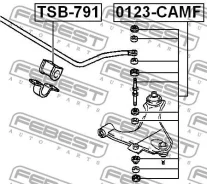 ���� ������������� �������� Febest 0123CAMF 0123CAMF ����