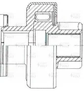������ �������� (�������) ��� � / � ���� vesta (15-) / xray (16-) 1.6i mt (��� hitachi) (vcs 0908) Startvolt VCS0908 VCS0908 ����