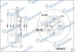 ���� ��������� Mando MBC030133 MBC030133 ����