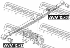 ����������� ������� Febest VWAB026 VWAB026 ����