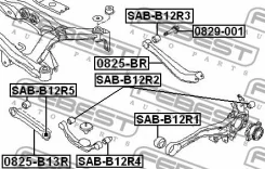 ���� ������ ���������� Febest 0825B13R 0825B13R ����